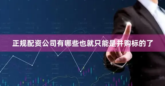 正规配资公司有哪些也就只能是并购标的了